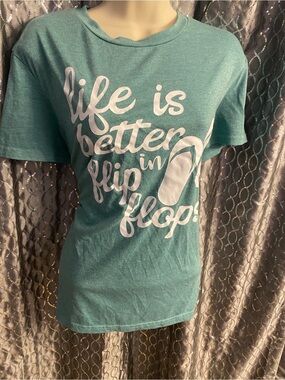 Life Is Better In Flip Flops Graphic Tee